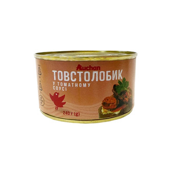 Товстолобик у томатному соусі Auchan 240 г