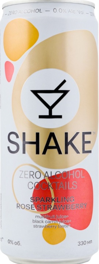 Напій Shake Rose Strawberry б/а 0,33 л з/б