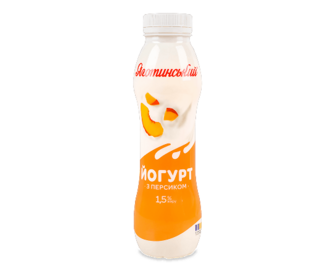 Йогурт Яготинський з персиком 1,5% (270г)