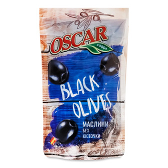 Маслини без кісточки Oscar д/п 185 г (8413552052434)