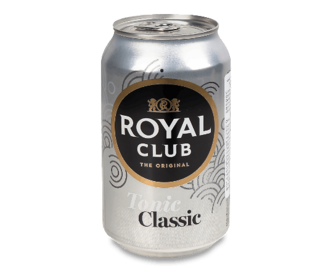 Напій Royal Club «Тонік» безалкогольний газований (0,33л)
