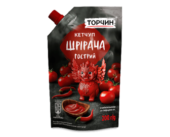 Кетчуп Торчин Шрірача гострий пастеризований (200г)