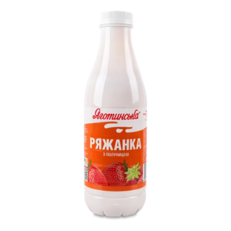 Ряжанка Яготинська з полуницею 2,9%, пет (750г)