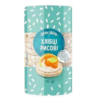 Хлiбцi 110 г День у День Рисові м/уп 