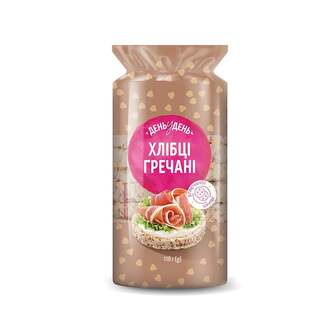 Хлiбцi 110 г День у День Гречані м/уп 