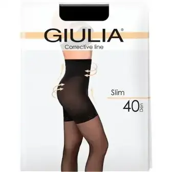 Колготи жіночі Giulia Slim 40 den nero р.5