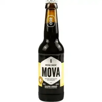 Пиво Mova Dark Non-Alcohol темне безалкогольне 0.33 л