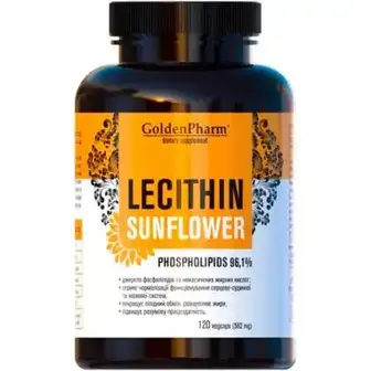 Лецитин Golden Pharm соняшниковий 120 капсул