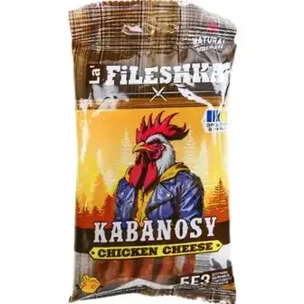 Кабаноси La'Fileshka Chicken Cheеse 40 г