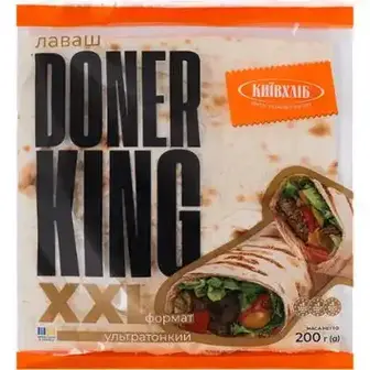 Лаваш Київ Хліб Doner King ХХL 200 г