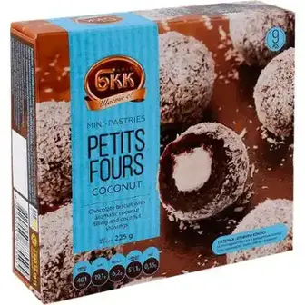 Тістечко БКК Petits fours Coconut 225 г