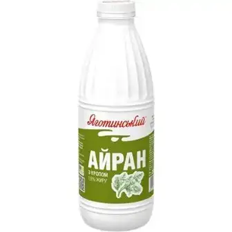 Айран Яготинське з кропом 1.8% 850 г