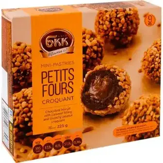 Тістечко БКК Petits fours Croquant 225 г