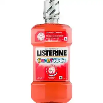 Ополіскувач порожнини рота Listerine Smart Rinse Ягідна свіжість дитячий 500 мл