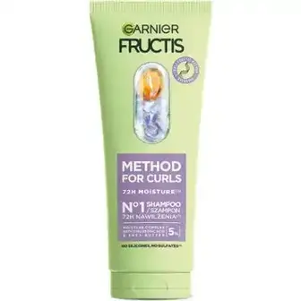 Шампунь Garnier Fructis Curls Method Зволоження для хвилястого та кучерявого волосся 200 мл