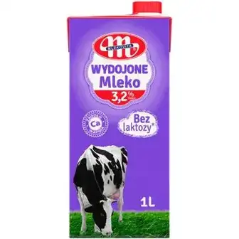 Молоко Mlekovita безлактозне 3.2% 1 л