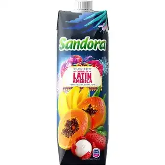 Нектар Sandora Carnival of Latin America з банану, папаї та лічі 950 мл
