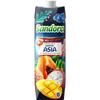 Нектар Sandora Exotic Asia з манго, ананасу, пітахаї та папаї 950 мл