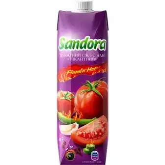Сік Sandora Томатний Пікантний з сіллю 950 мл