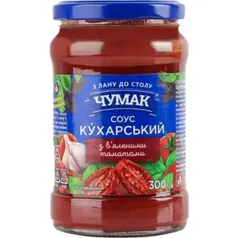 Соус Чумак Кухарський з в'яленими томатами 300 г