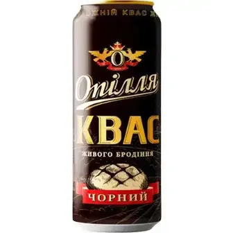Квас Опілля Чорний живого бродіння 0,5 л