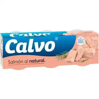 Лосось Calvo у власному соку 3 шт по 80 г