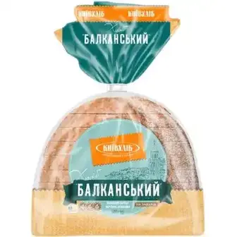 Хліб Київ Хліб Балканський пшеничний половинка нарізний 400 г