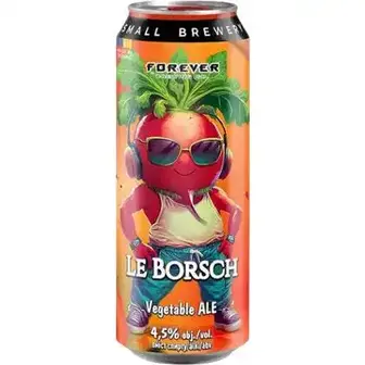 Пиво Forever Le Borsch світле нефільтроване 0,5 л