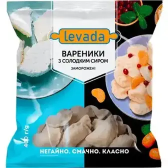 Вареники Levada з солодким сиром 400 г