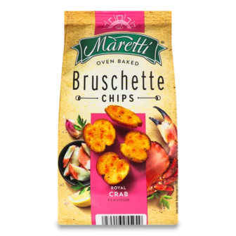 Брускети Maretti зі смаком краба (80г)