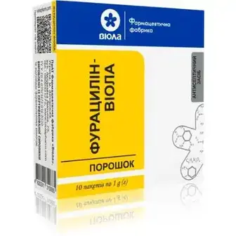 Фурацилін Віола ФФ порошок 10 саше по 1 г