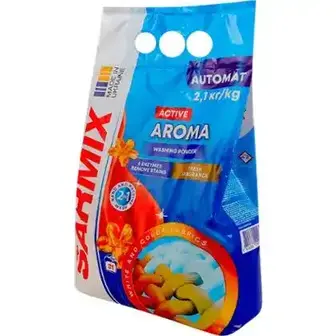 Пральний порошок Sarmix Aroma автомат 2,1 кг