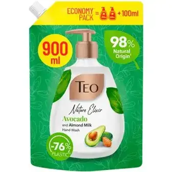 Мило рідке Teo Avocado 900 мл
