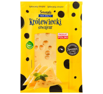 Сир Serenada Кролевецький Швейцар 45% 135г слайс