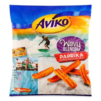 Картопля Aviko фрі хвиляста з паприкою (600г)