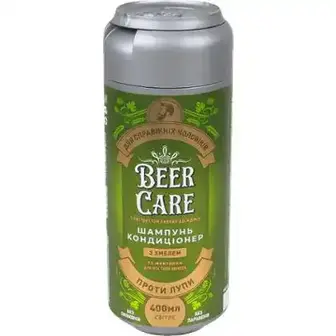 Шампунь-кондиціонер Beer Care з хмелем проти лупи 400 мл