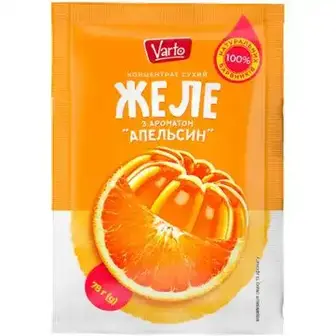 Желе Varto Апельсин 78 г