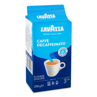 Кава мелена Lavazza Caffe Decaffeinato натуральна (250г)