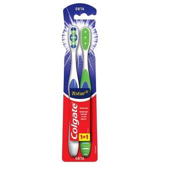 Зубна щітка 2 шт Colgate Total Глибоке чищення мяка блістер 