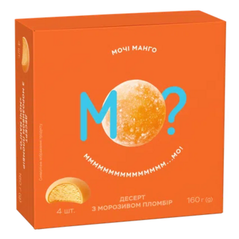 Морозиво Мо? Мочі пломбір і манго, 160г (160г)