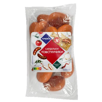 Сардельки «Премія»® Товстунчик в/ґ, 100г (100г)