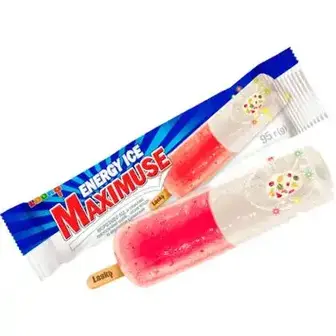 Морозиво Laska Maximusе Energy Ice з вибуховою карамеллю 95 г