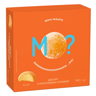 Морозиво Мо? Мочі пломбір і манго (160г)