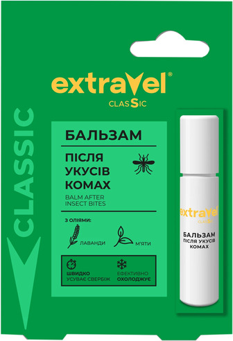 Бальзам Extravel Classic після укусів роликовий 7 мл (4820184442344)