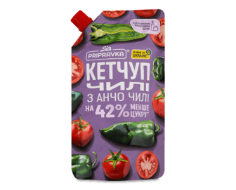 Кетчуп Pripravka Чилі з анчо чилі (250г)