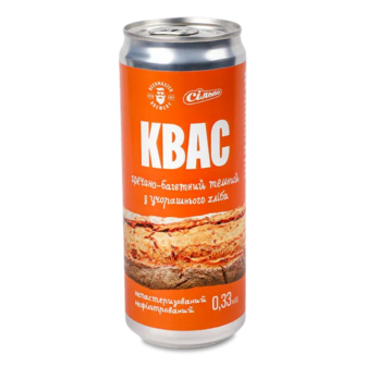 Квас Beermaster Brewery з учорашнього хліба з/б (0,33л)