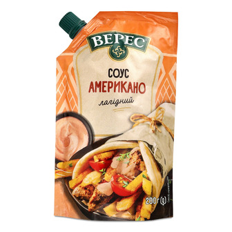 Соус майонезний Верес Американо лагідний 200 г (4823105407514)
