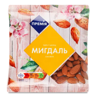 Мигдаль «Премія»® ядра смажені, 150г (150г)