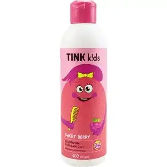 Шампунь-бальзам Tink kids  Sweet Berry 2в1  300 мл