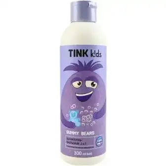 Шампунь-бальзам Tink kids Gummy Bears 2в1 300 мл